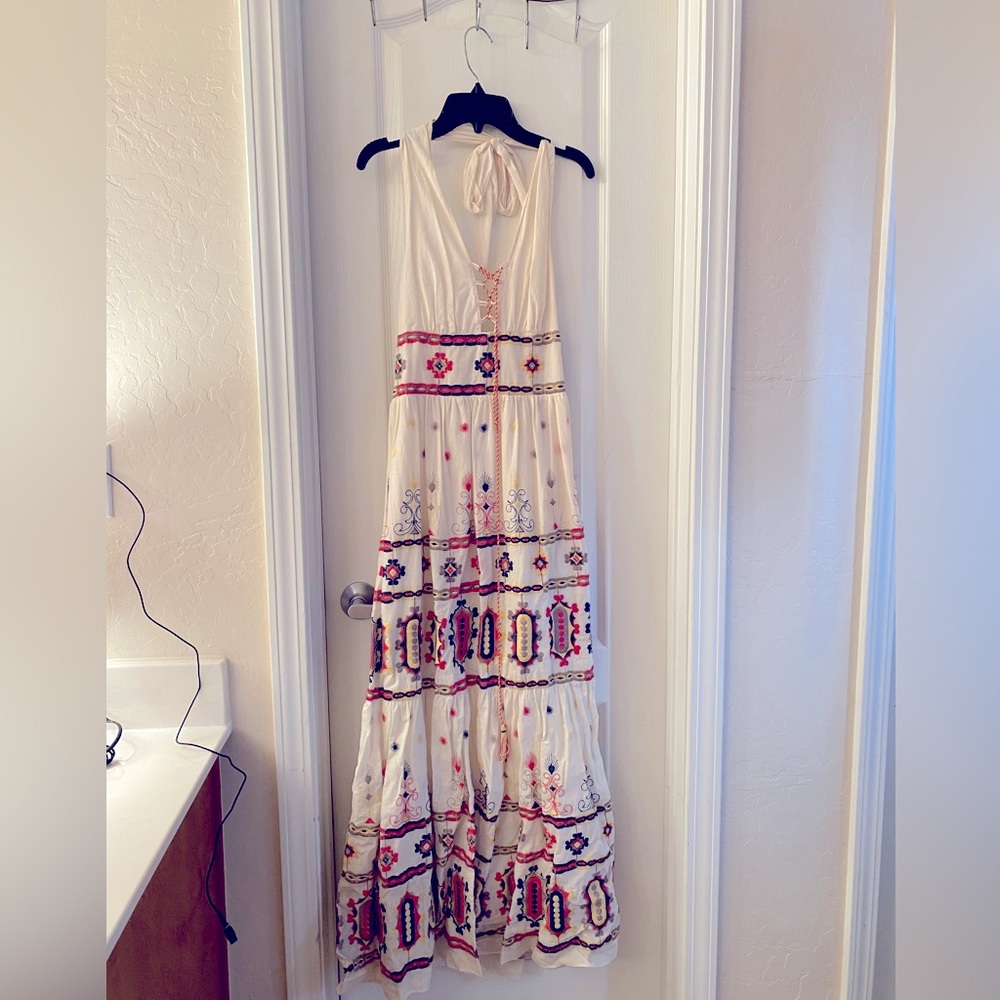 Beautiful Embroidered Maxi Dress